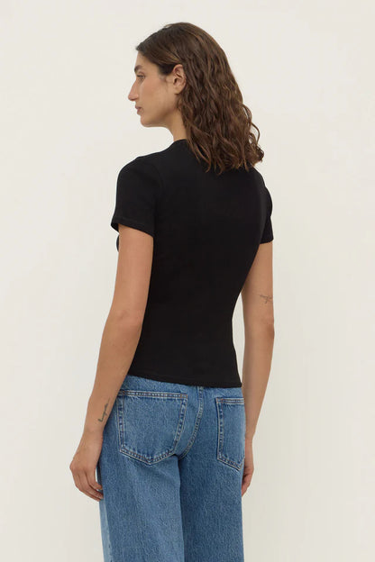 Assembly Label - Zali Short Sleeve Tee - Black