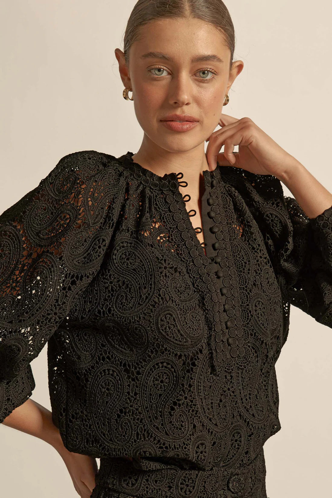 Zoe Kratzmann - Adorn Top - Black