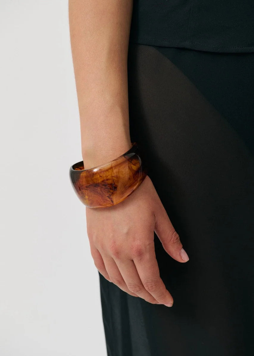 ANNA ROSSI - OBSESSED BANGLE - SMOKE