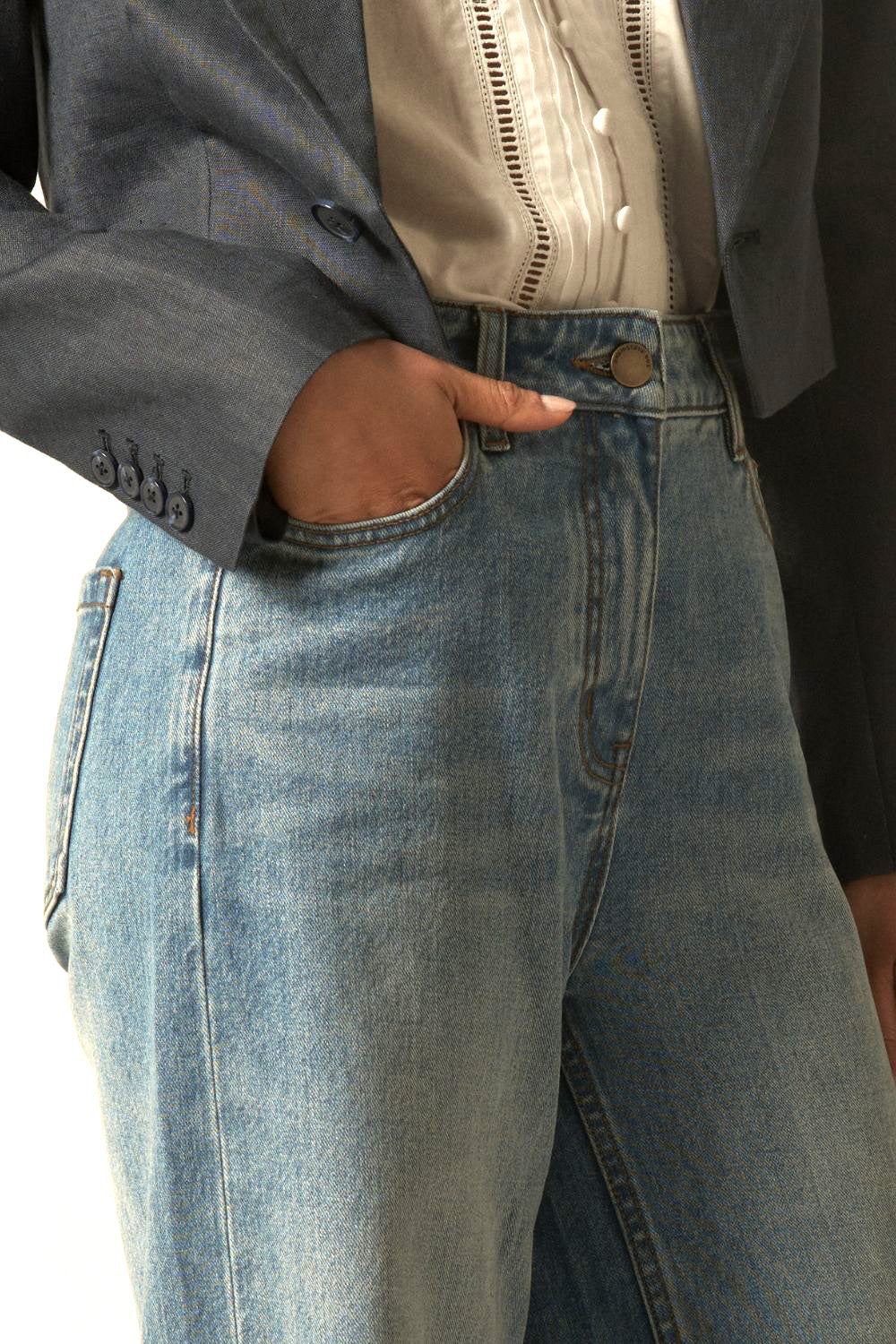 Zoe Kratzmann - Aura Jean - Mid Denim