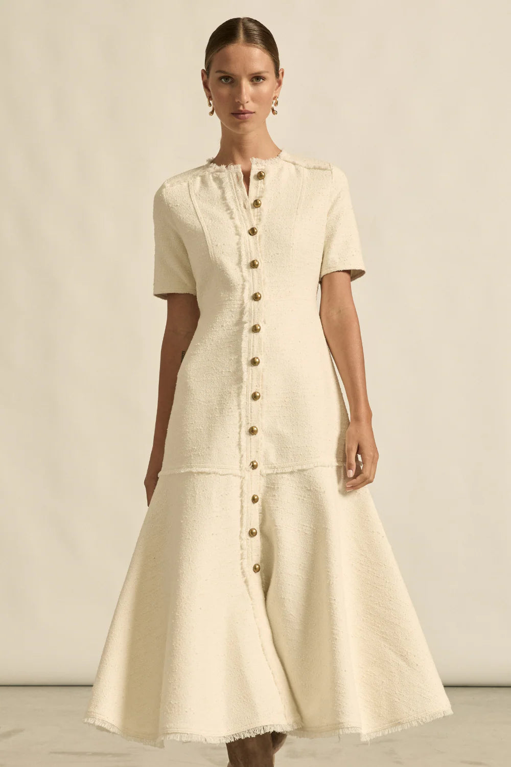 Zoe Kratzmann - Banter Dress - Cream Boucle