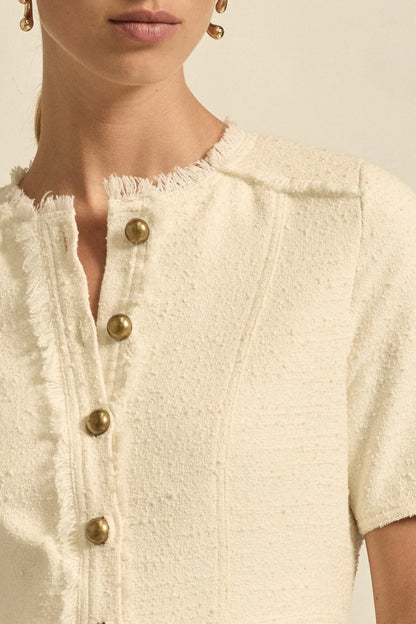 Zoe Kratzmann - Banter Dress - Cream Boucle