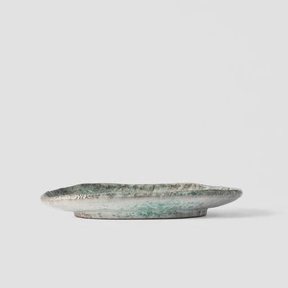 NAIBU - AQUA SPLASH SMALL OLIVE PLATE