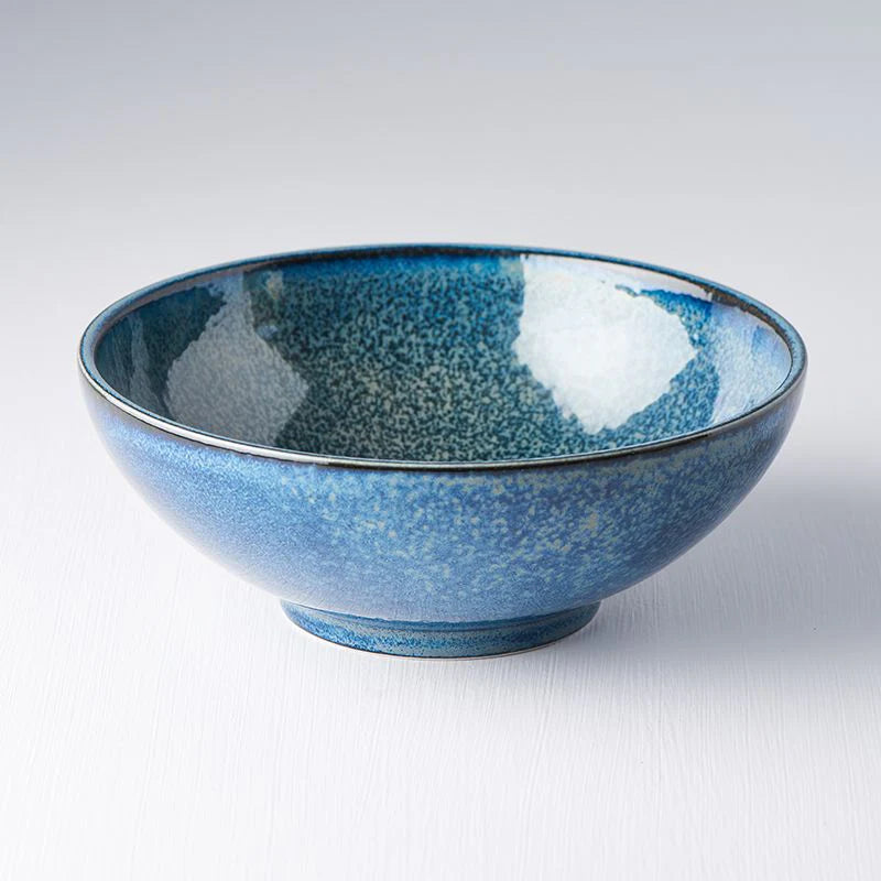 Naibu - Indigo Blue Large U Shaped Bowl