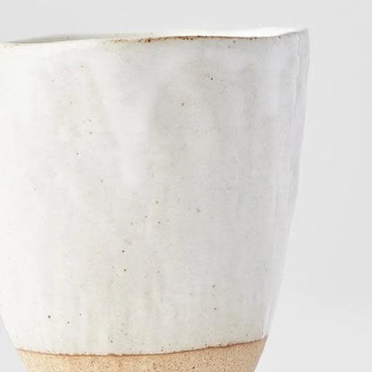 NAIBU - White Lopsided Large Mug