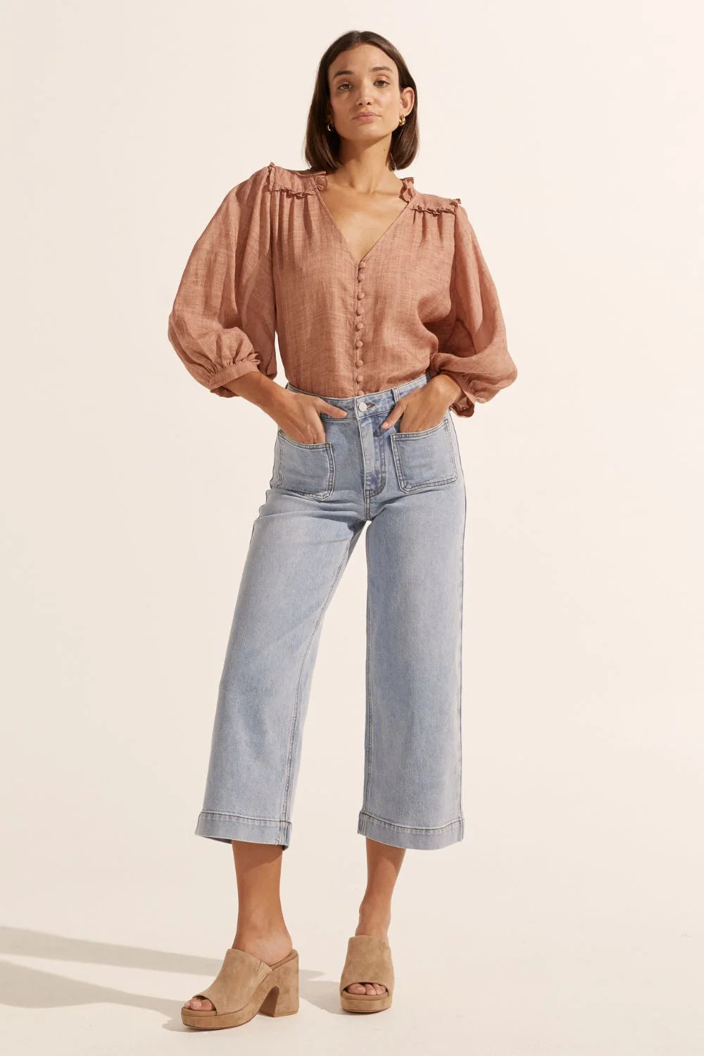 Zoe Kratzmann - Establish Jean - Light Wash