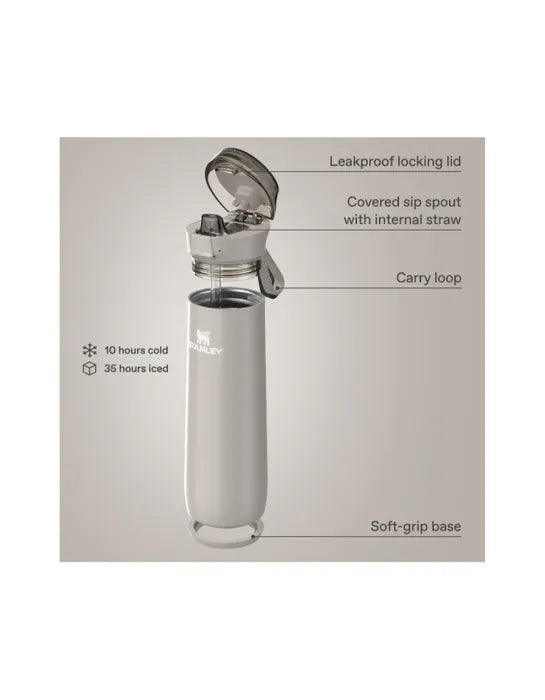 Stanley - The Flowstate Sping Bottle - 20oz - Ash