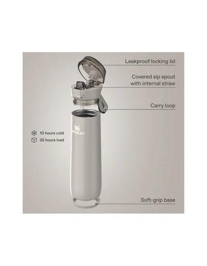 Stanley - The Flowstate Sping Bottle - 20oz - Ash