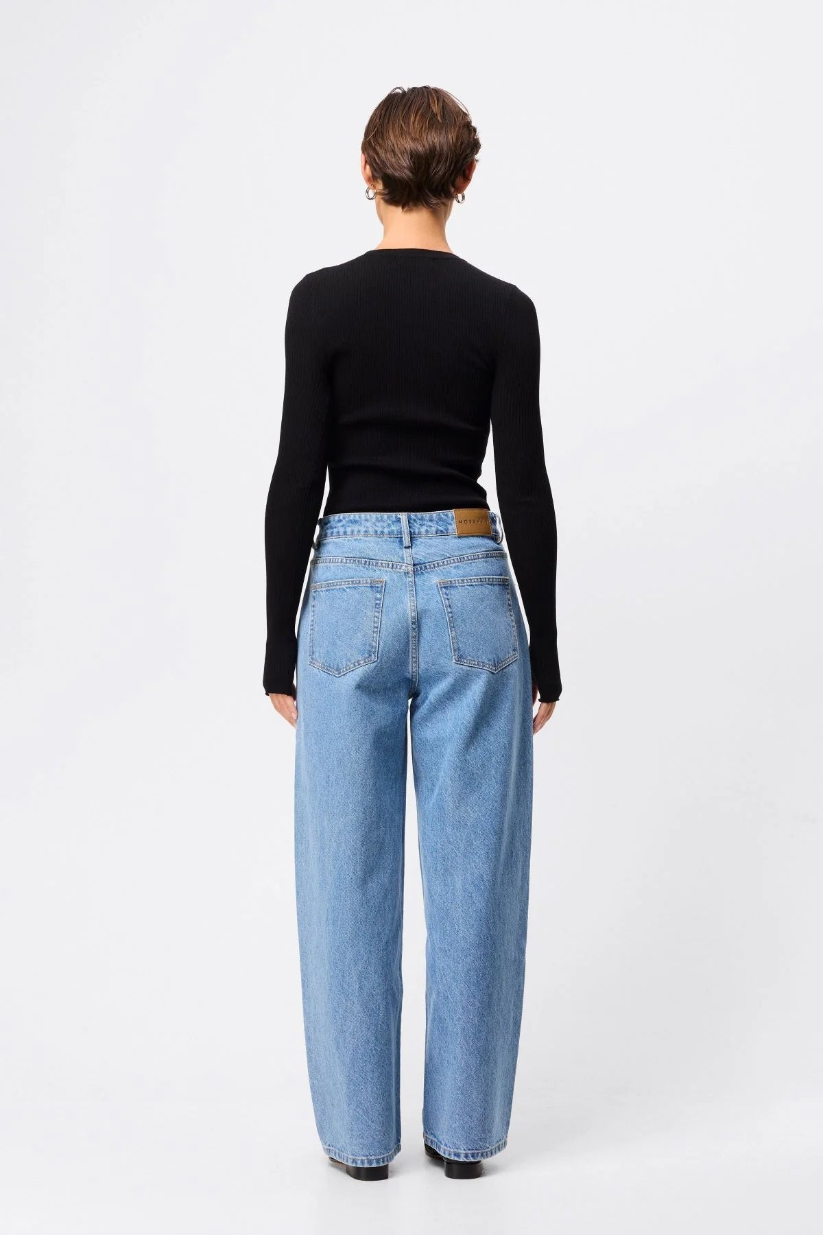 Mossman - Fine Line Knit - Black