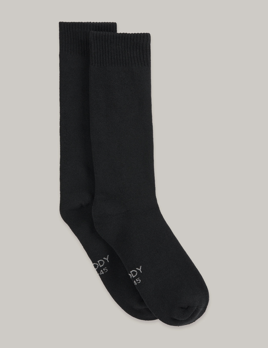 Boody - Crew Boot Socks - Dark Grey Marl