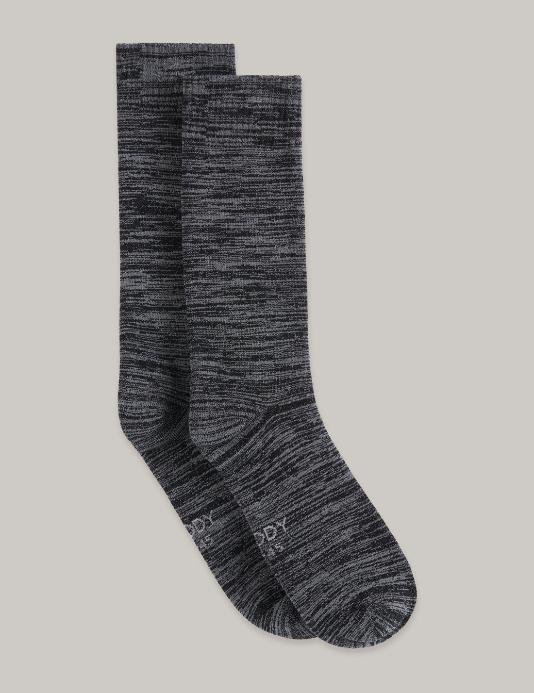 Boody - Crew Boot Socks - Dark Grey Marl