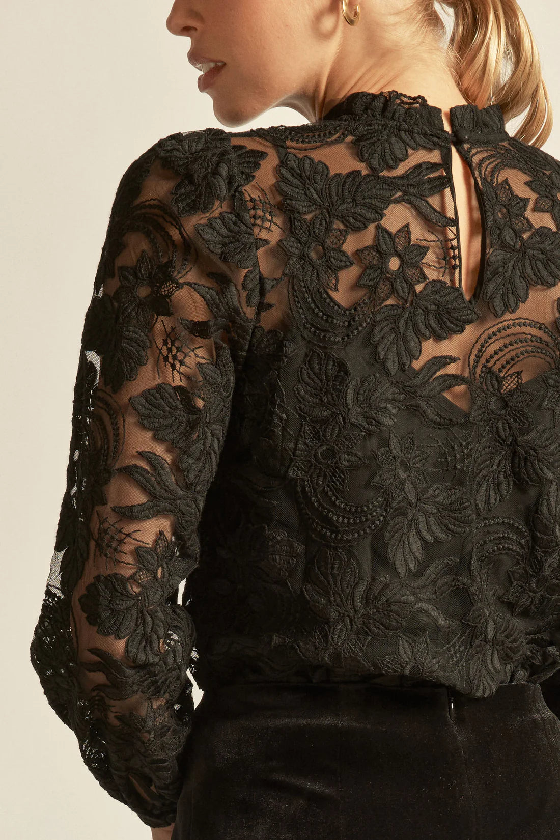 Zoe Kratzmann - Glint Top - Black