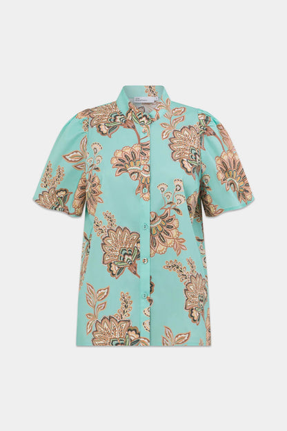 Zoe Kratzmann - Hail Top - Mint Kgari