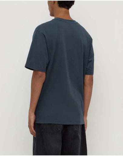 Assembly Label - Knox Organic Oversized Tee - Harbour