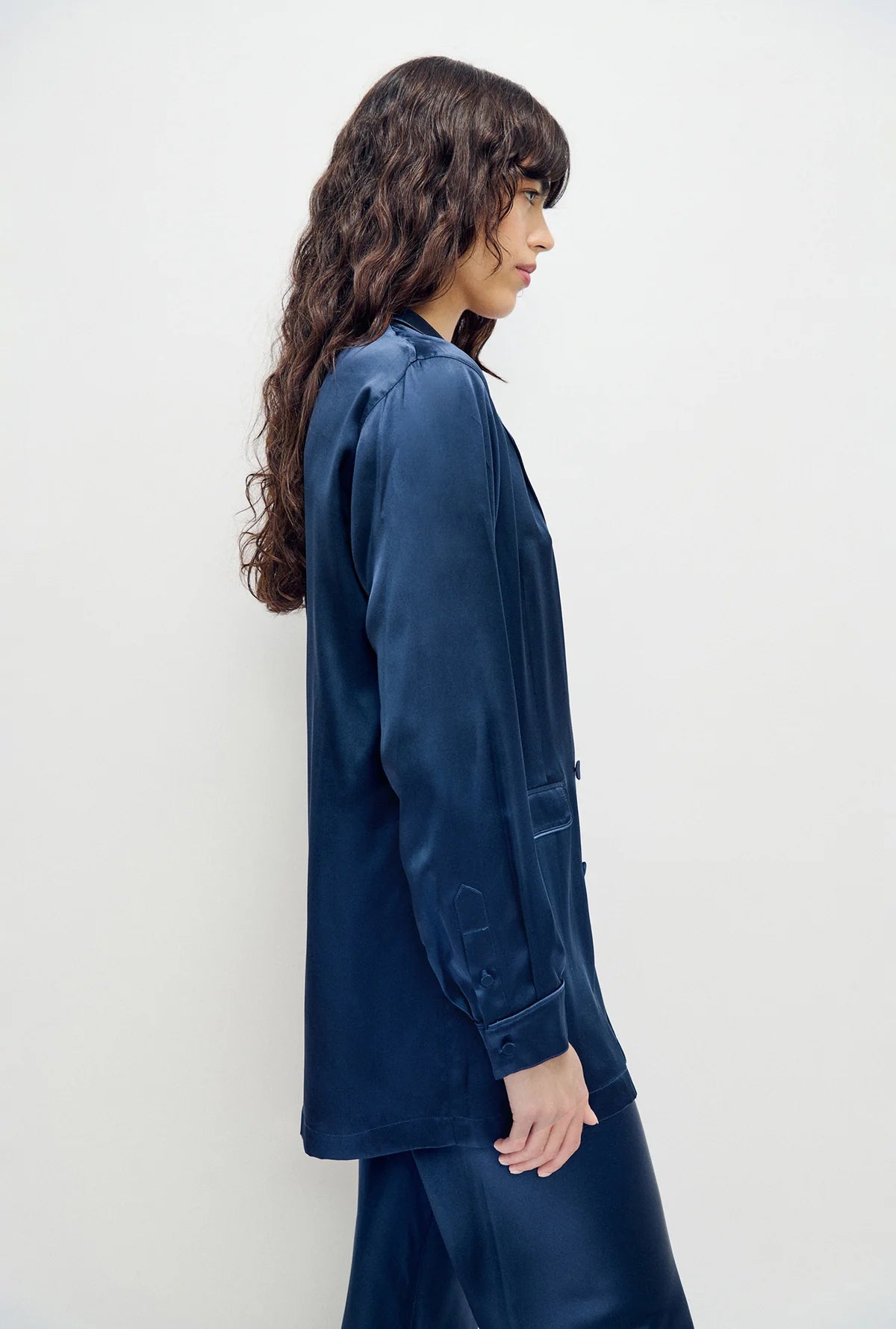 Silk Laundry - Relaxed Blaxzer - Midnight