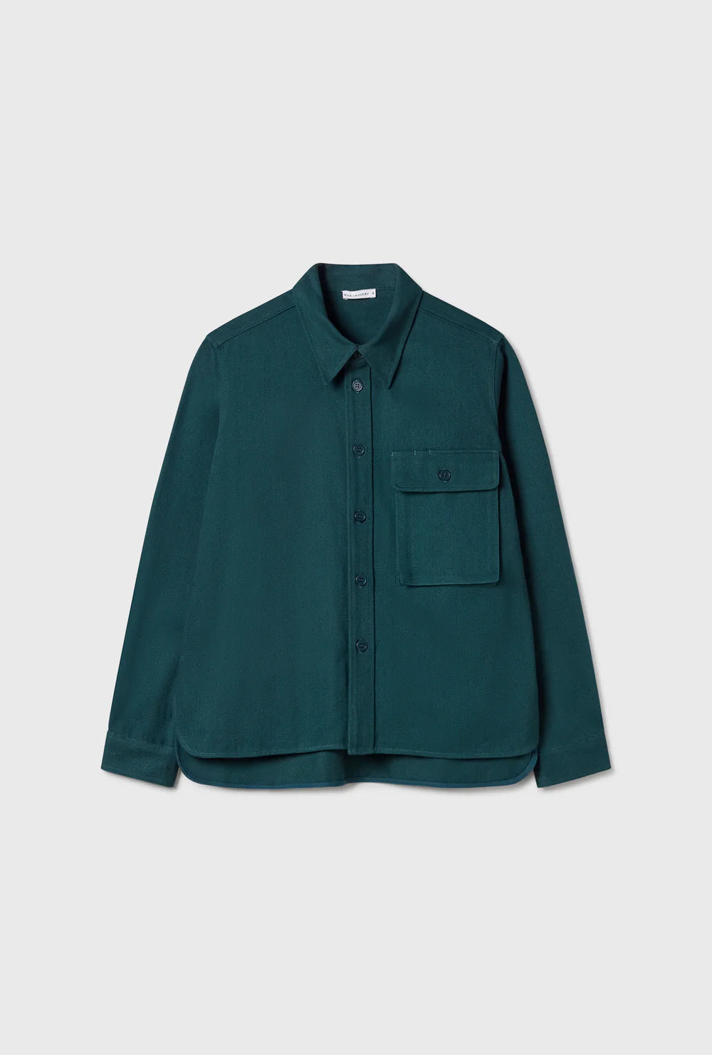 Silk Laundry - Canvas Overshirt Teal