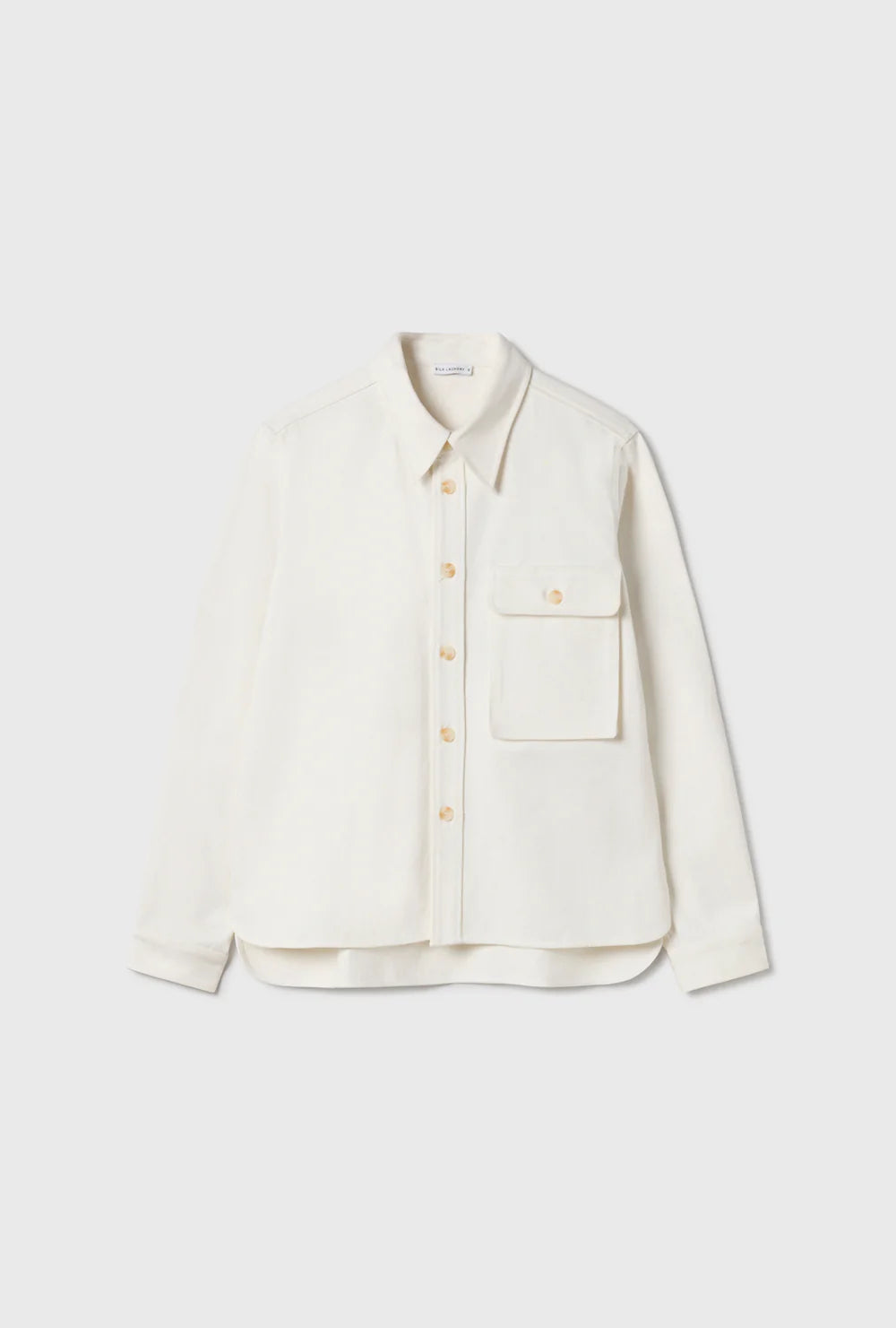 Silk Laundry - Canvas Overshirt Milk