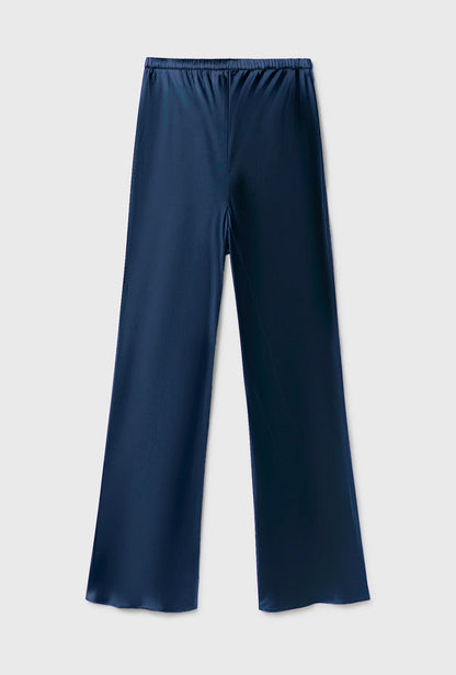 Silk Laundry - Bias Cut Pants - Midnight