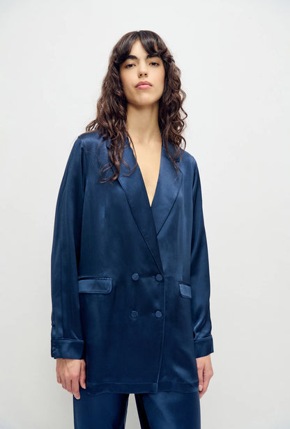 Silk Laundry - Relaxed Blaxzer - Midnight