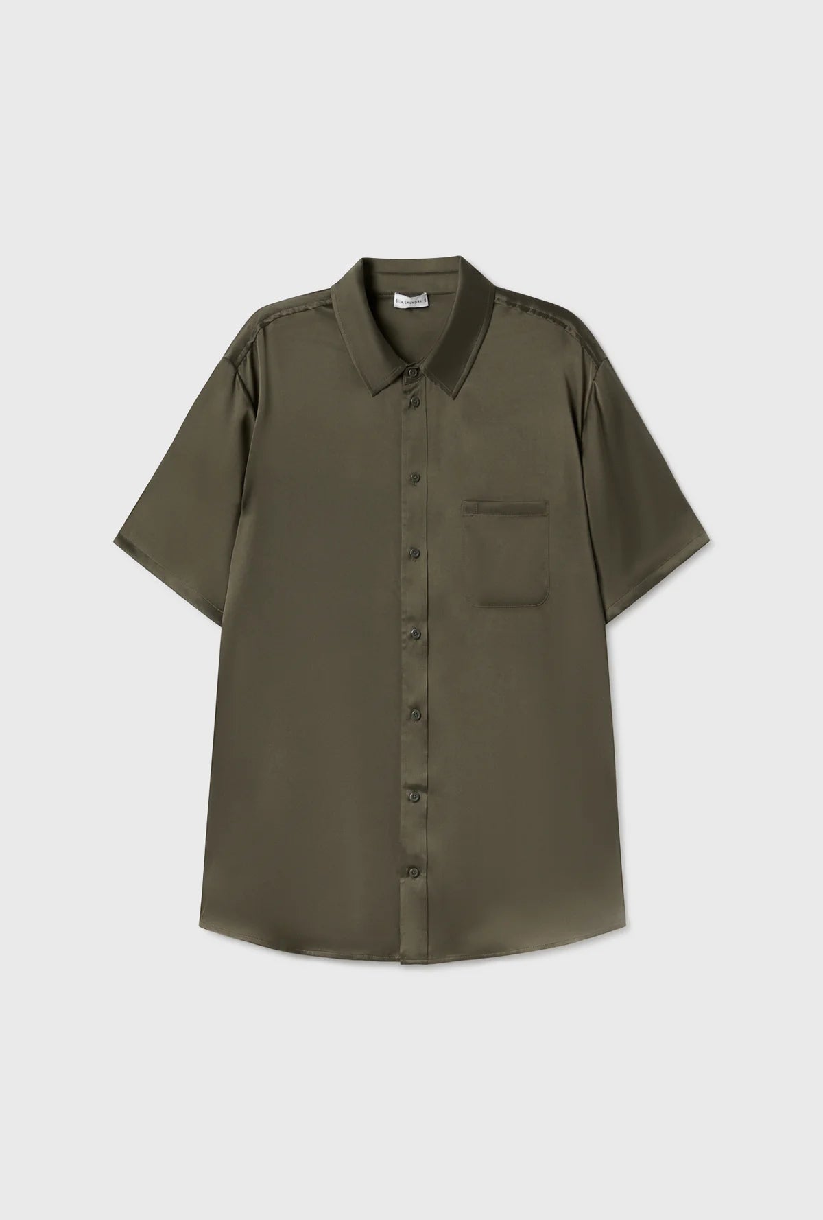 Silk Laundry - SHORT SLEEVE BOYFRIEND SHIRT 2.0 PINE