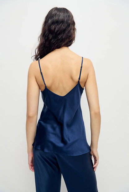 Silk Laundry - Bias Cut Cami - Midnight