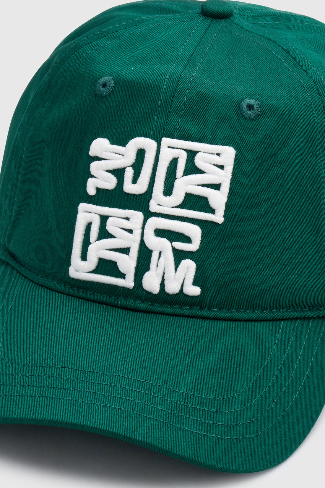 Camilla and Marc - Sonora Embroidered Logo Cap - Dark Emerald