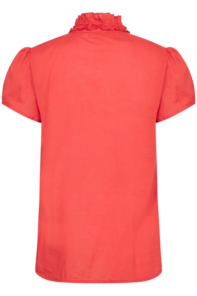 Saint Tropez - Tilli SZ SS Shirt - Flame Scarlet