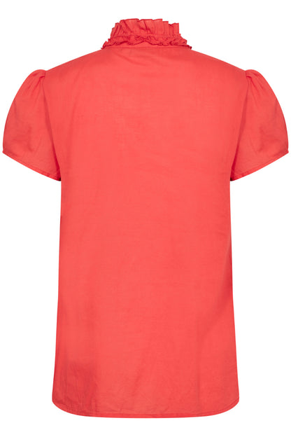 Saint Tropez - Tilli SZ SS Shirt - Flame Scarlet