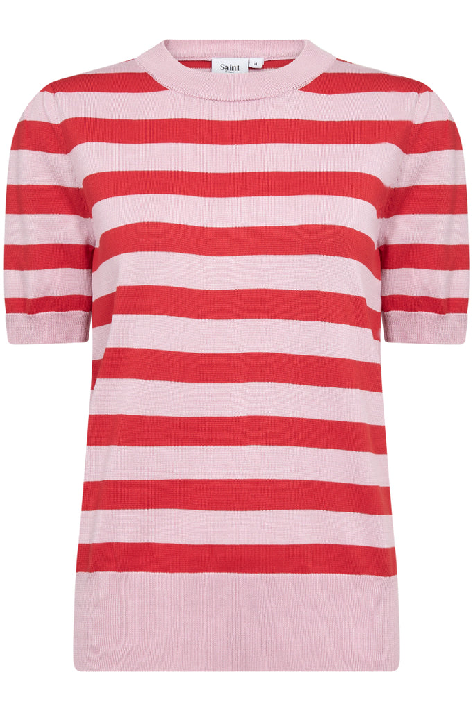 Saint Tropez - Mila SZ SS Block Stripe Pullover