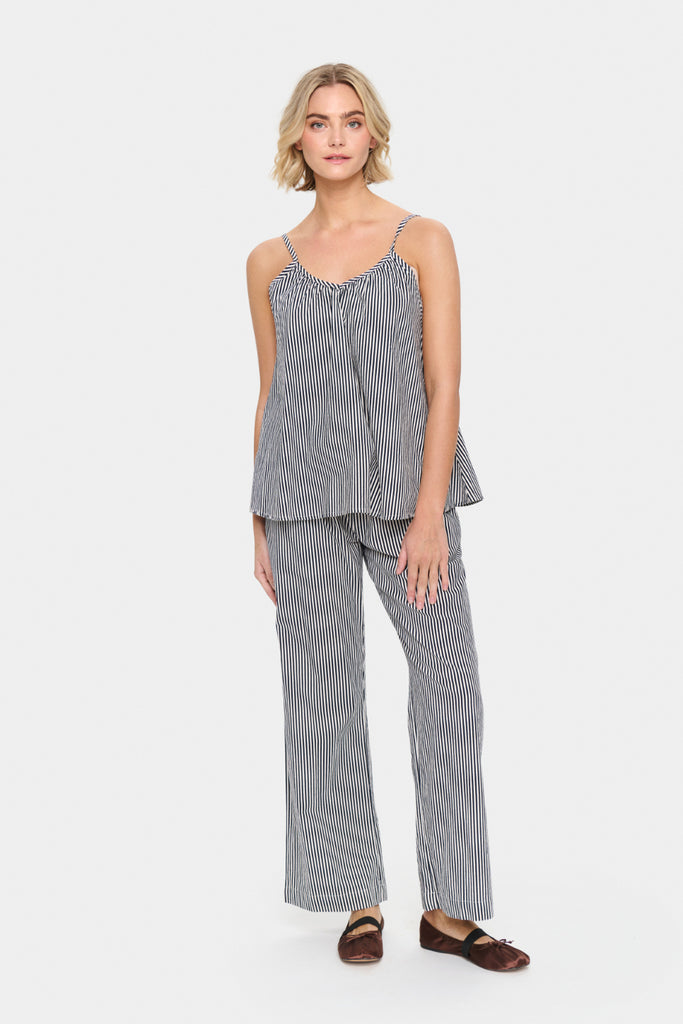 Saint Tropez - Zalinda SZ Stripe Strap Top