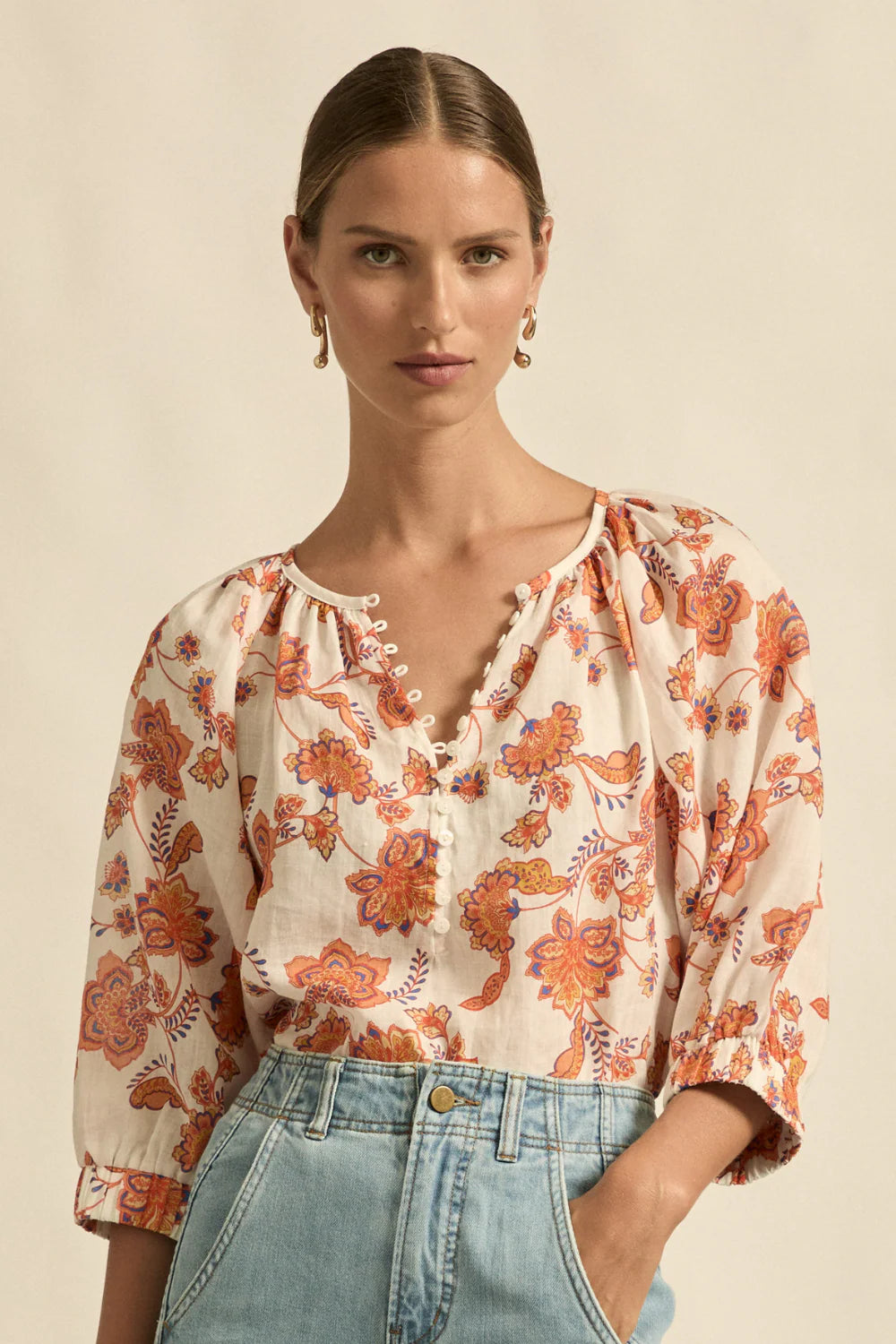 Zoe Kratzmann - Tranquil Top - Orchard Botanic