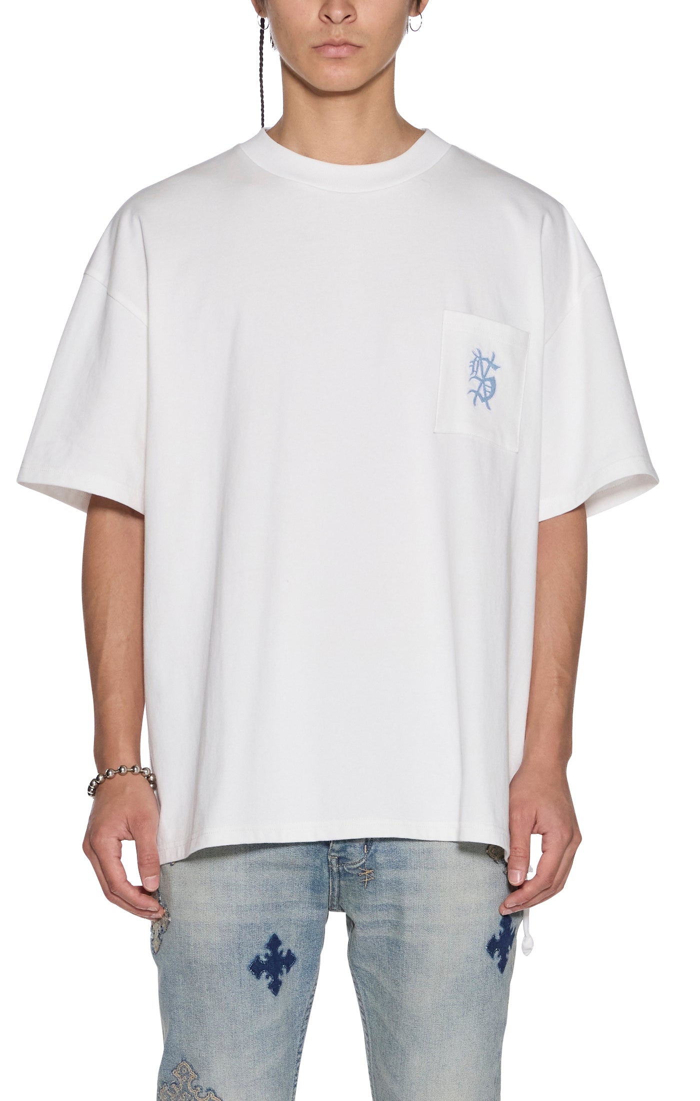 Ksubi - Effect Ekcess Pocket SS Tee Tru White