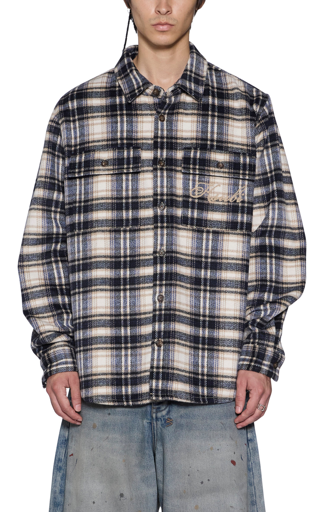 Ksubi - Signed Rosebowl Long Sleeve Shirt K-Dip Blue