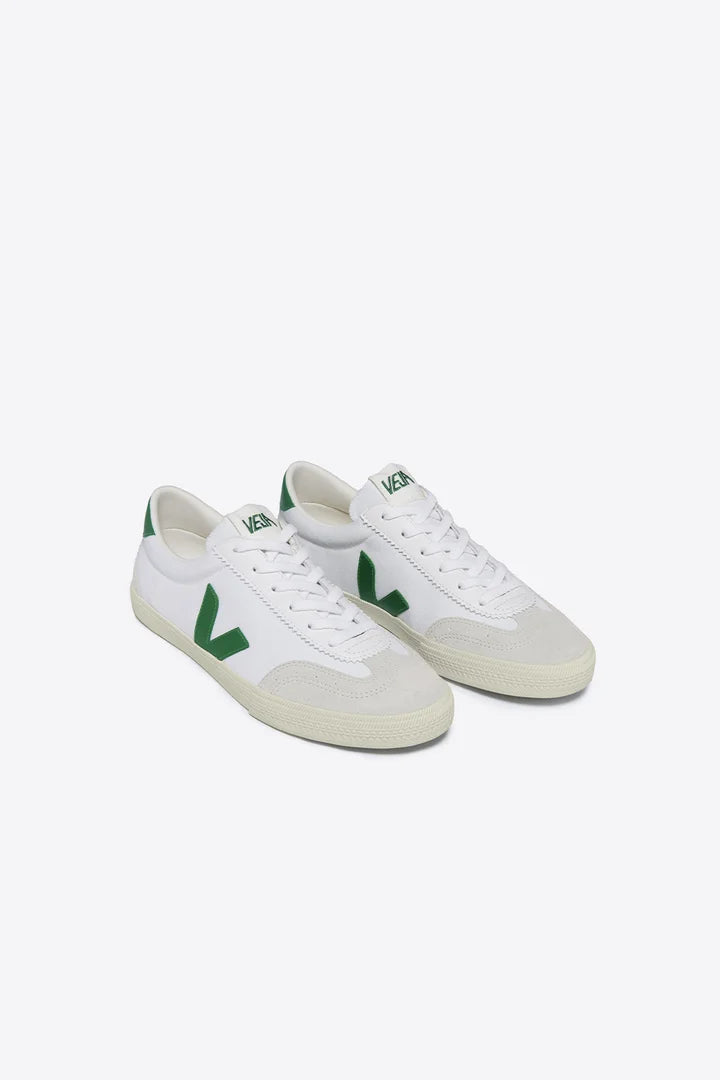 Veja - Volley Canvas - White/Emeraude