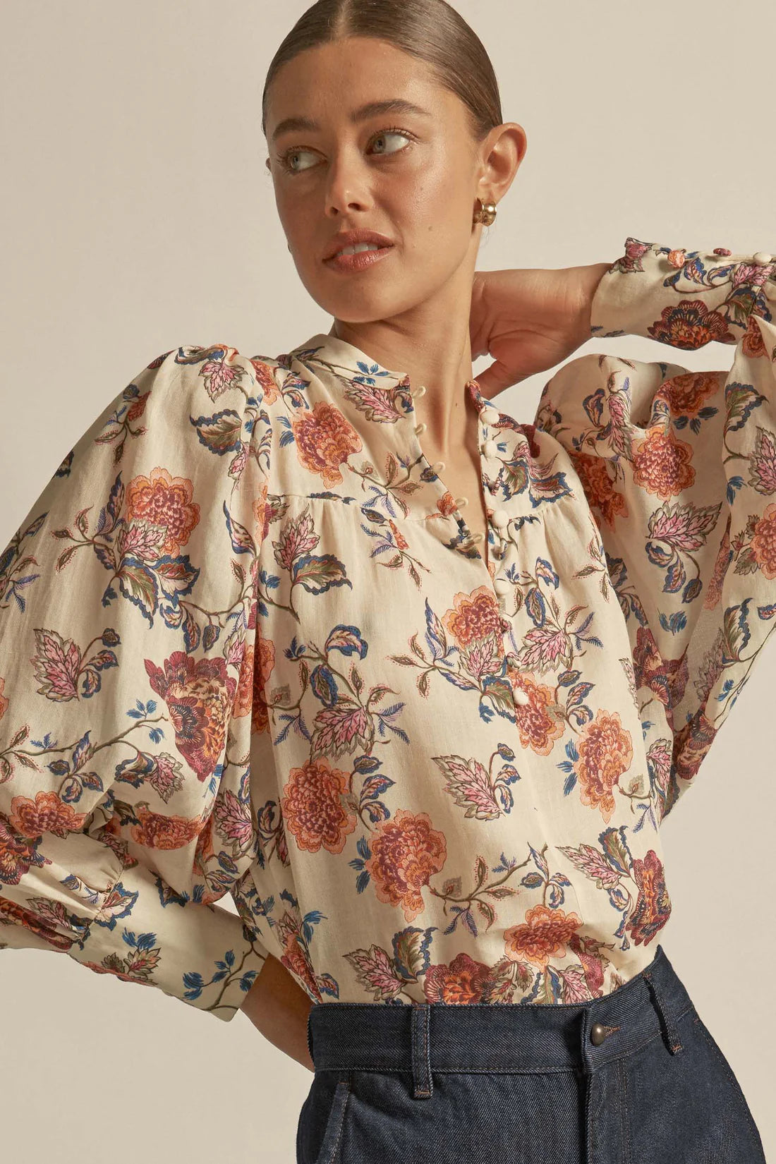 Zoe Kratzmann - Vista Top - Heirloom Bloom