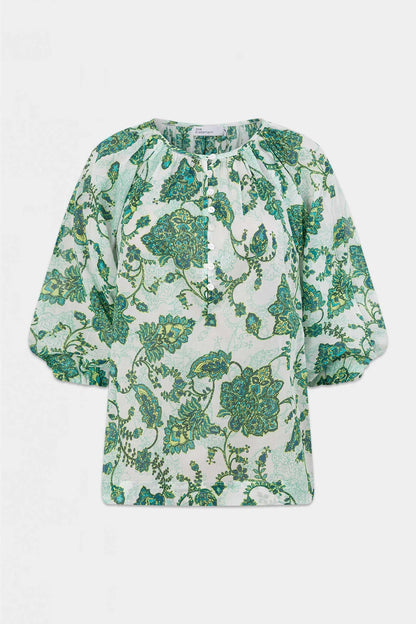 Zoe Kratzmann - Vow Top - Garden Paisley