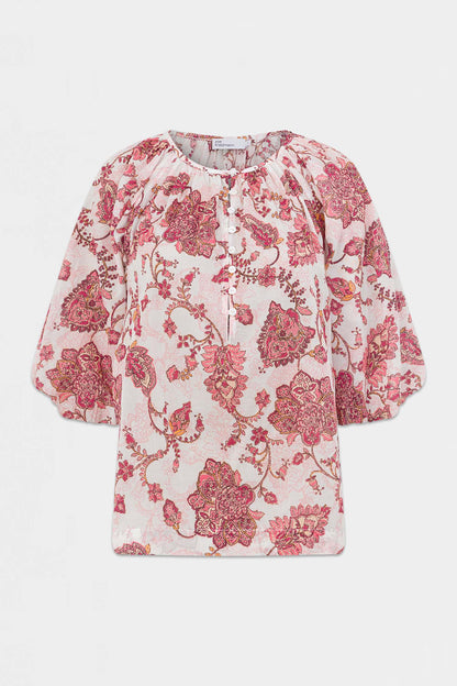 Zoe Kratzmann - Vow Top - Rose Paisley