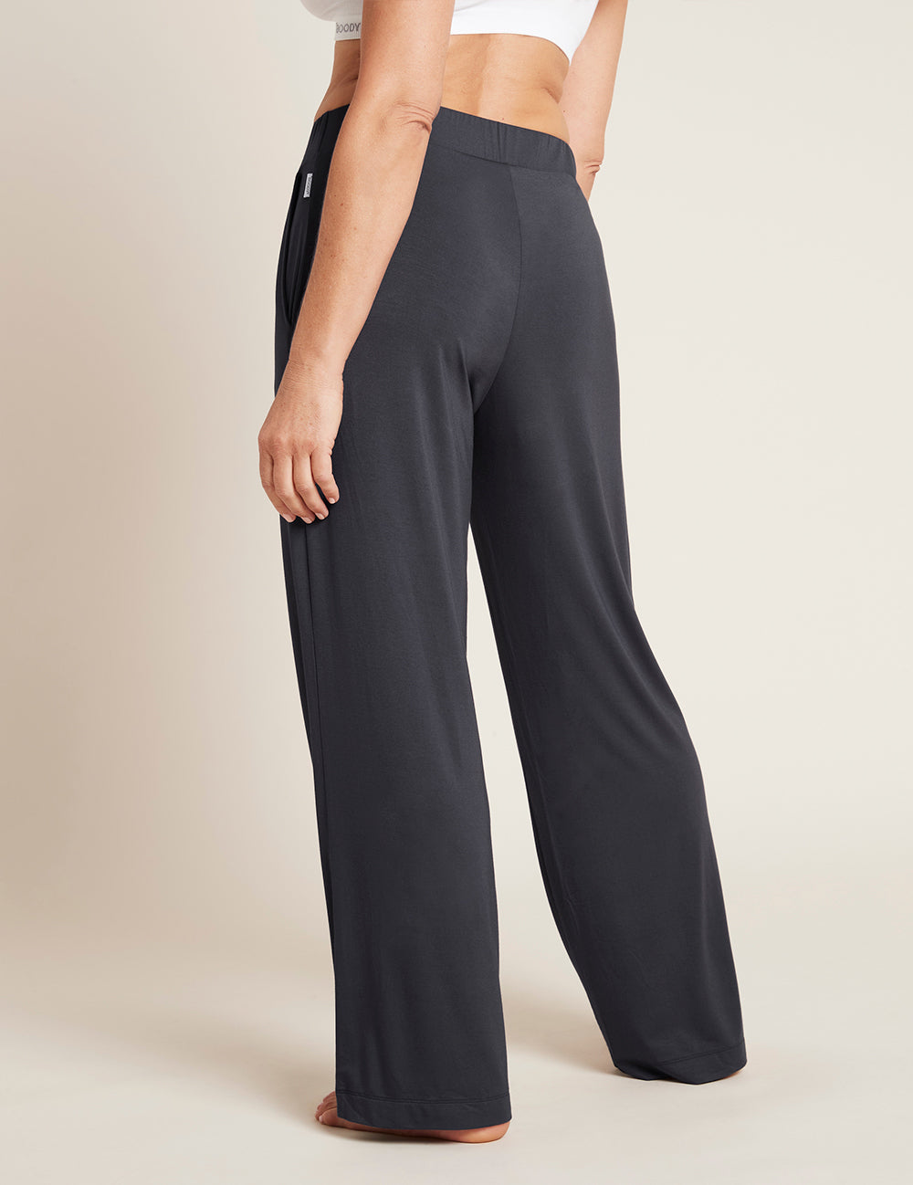 Grey wide leg online lounge pants