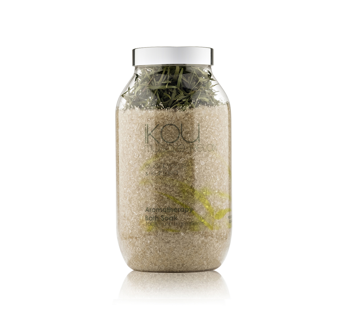 iKOU BATH SOAK JAR MUSCLE RELAX 850g